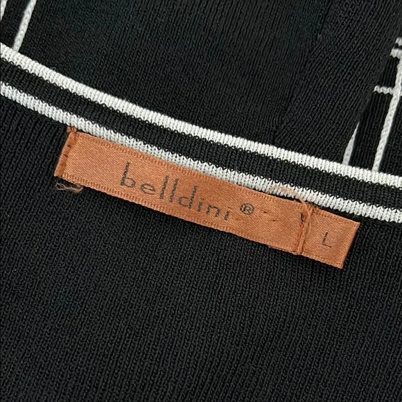 Belldini Black Fitted Sleeveless Polo Tank Top - Picture 5 of 6
